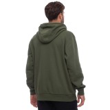 BE:NATION LOGO FULL ZIP HOODIE 07302301-13B Χακί Εικόνα 0