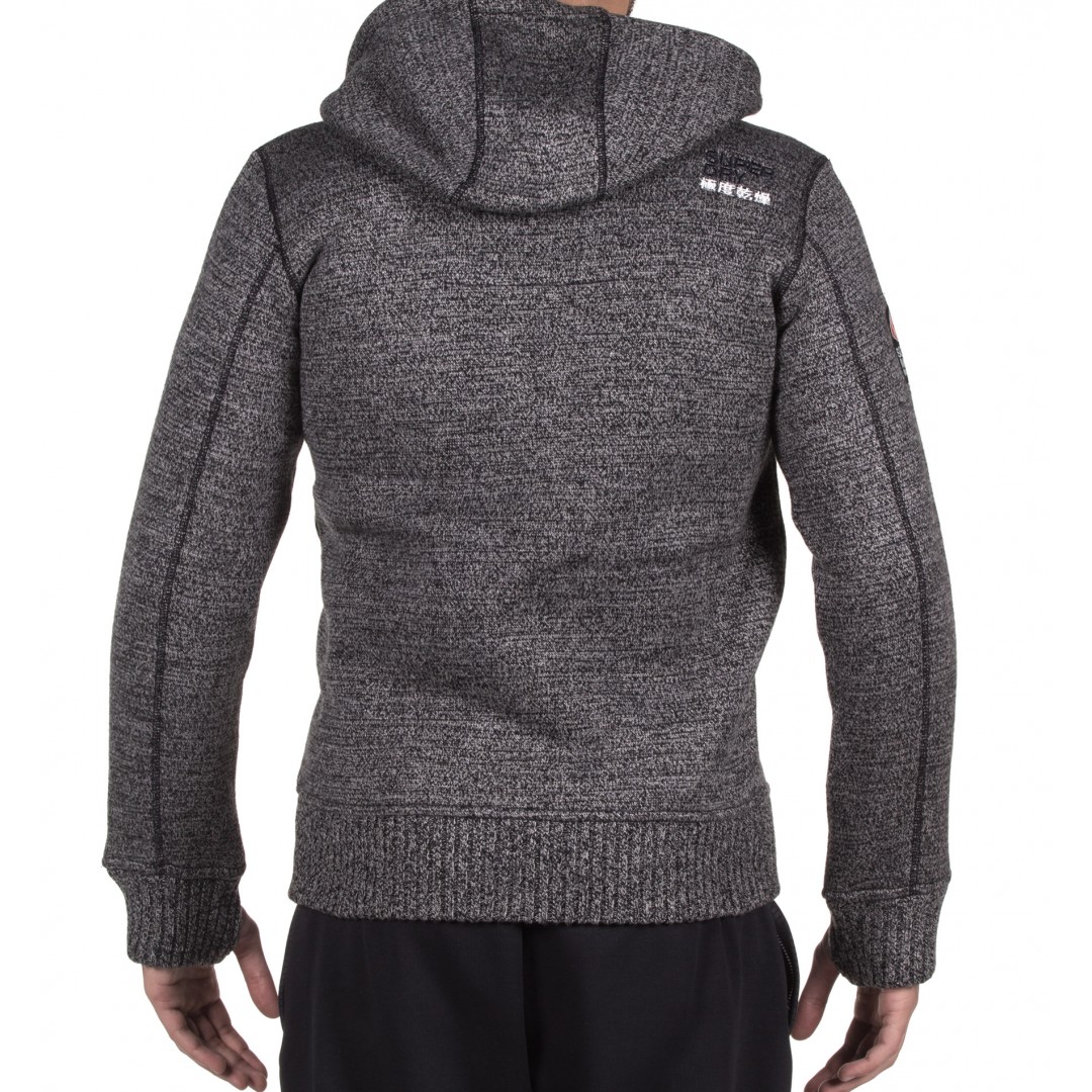 SUPERDRY EXPEDITION ZIPHOOD M20001MP-EZO Coal