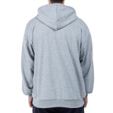 GSA SPORT HOODIE JACKET (BRUSHED) 28-1405-GREY MELANGE Grey Image 0