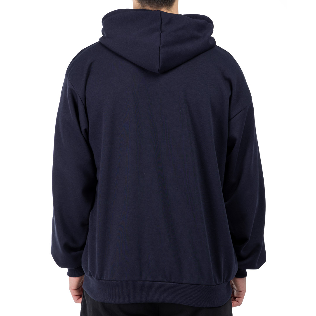 GSA SPORT HOODIE JACKET (BRUSHED) 28-1405-BLUE MARINE Μπλε