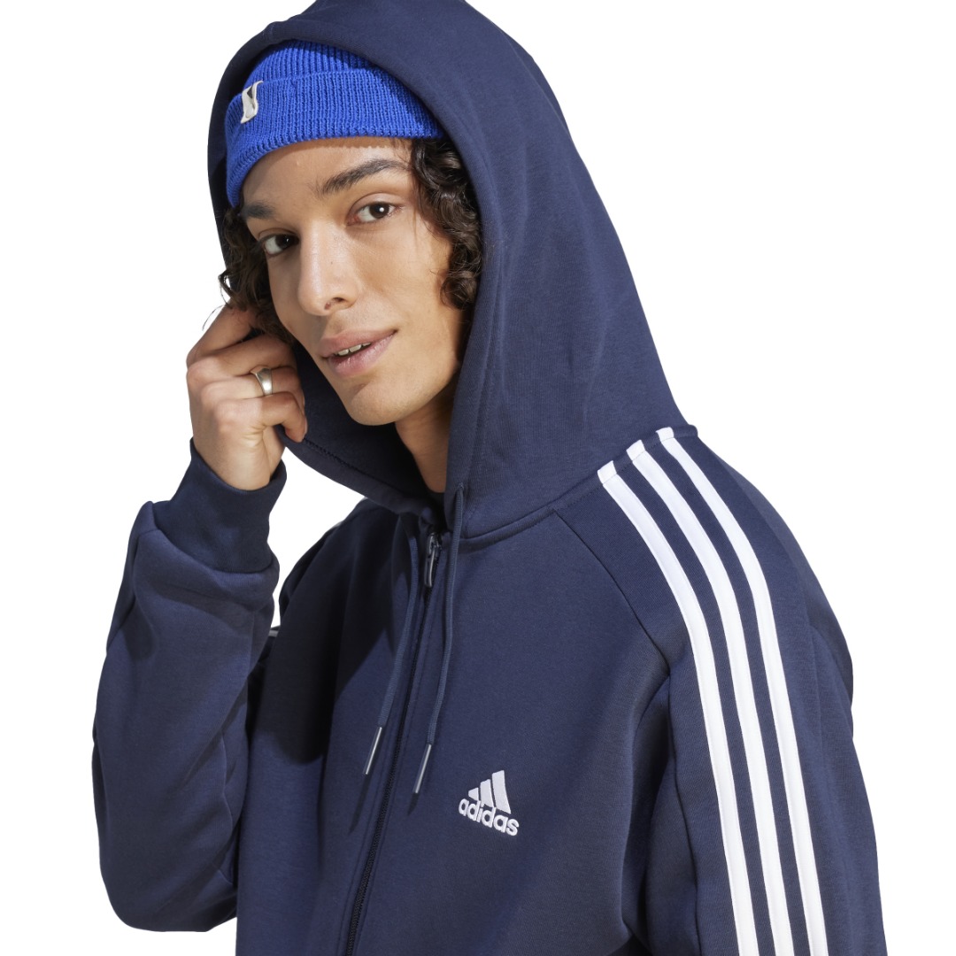 adidas sportswear M 3S FL FZ HD IJ6478 Μπλε