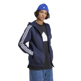 adidas sportswear M 3S FL FZ HD IJ6478 Μπλε Εικόνα 3