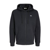 JJ REBEL  JREBREBEL LOGO SWEAT ZIP HOOD 12266382-BLACK Μαύρο Εικόνα 