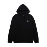 HUF SET TT F/Z HOODIE PF00697-BLACK Black Image 