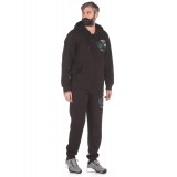 Russell Athletic TRADE MARK USA - ZIP THROUGH HOODY A0-027-2-099 Μαύρο