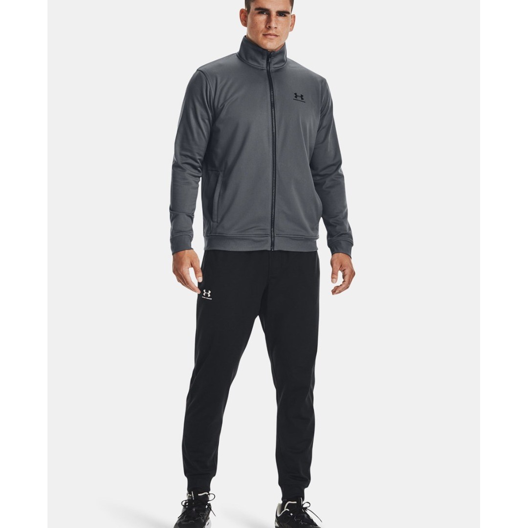 UNDER ARMOUR SPORTSTYLE TRICOT JACKET 1329293-090 Grey