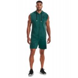 UNDER ARMOUR PJT RCK HWT TERRY SL FZ Q1 1377434-722 Petrol Image 4