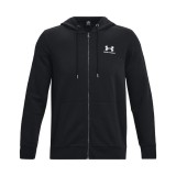 UNDER ARMOUR ESSENTIAL FLEECE FZ HOOD 1373881-001 Μαύρο Εικόνα 1