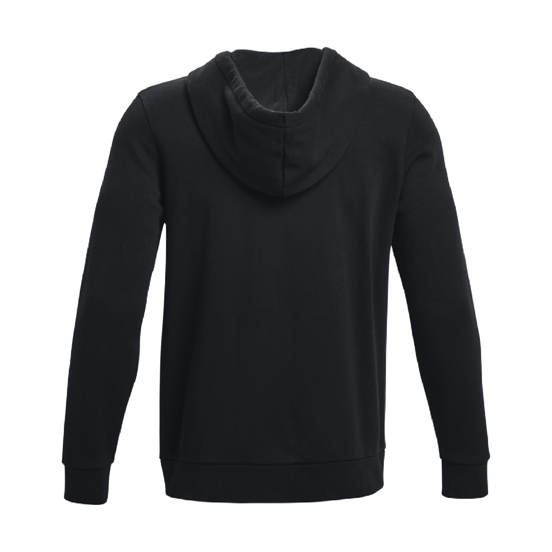 UNDER ARMOUR ESSENTIAL FLEECE FZ HOOD 1373881-001 Μαύρο