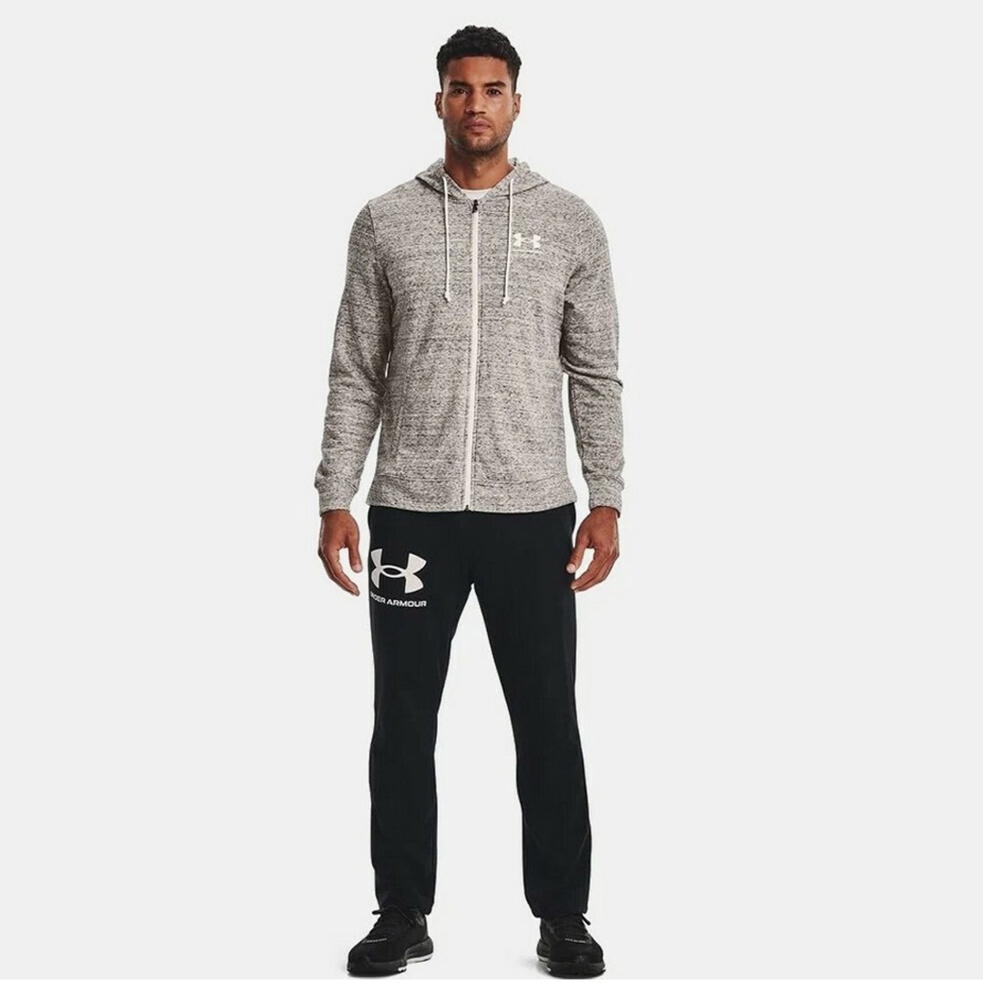 UNDER ARMOUR RIVAL TERRY LC FZ 1370409-112 Γκρί
