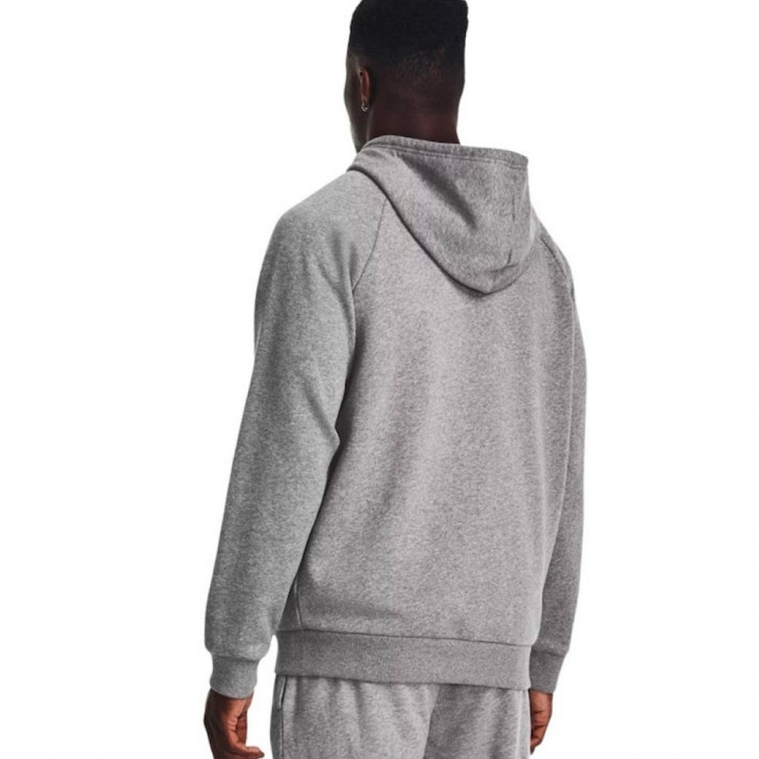 UNDER ARMOUR RIVAL FLEECE FZ HOODIE 1379767-025 Γκρί