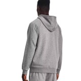 UNDER ARMOUR RIVAL FLEECE FZ HOODIE 1379767-025 Γκρί Εικόνα 0