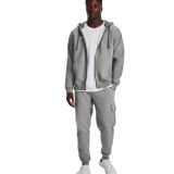 UNDER ARMOUR RIVAL FLEECE FZ HOODIE 1379767-025 Γκρί Εικόνα 2