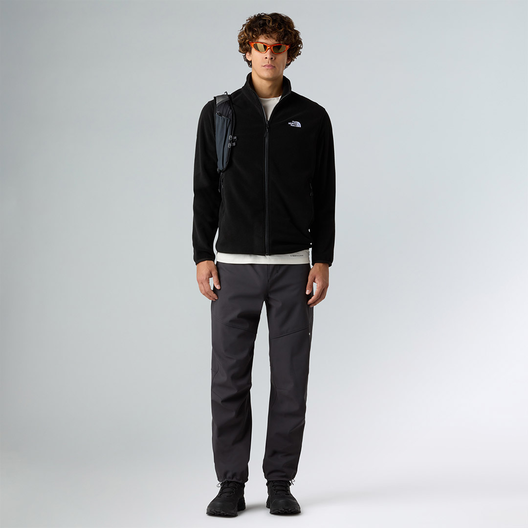 THE NORTH FACE M GLACIER FLEECE JACKET NF0A8D0RJK3-JK3 Black