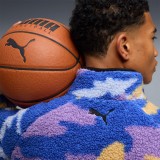 PUMA COMMISSIONER DYLAN POLAR FLEECE JACKET 632826-01 Πολύχρωμο Εικόνα 1