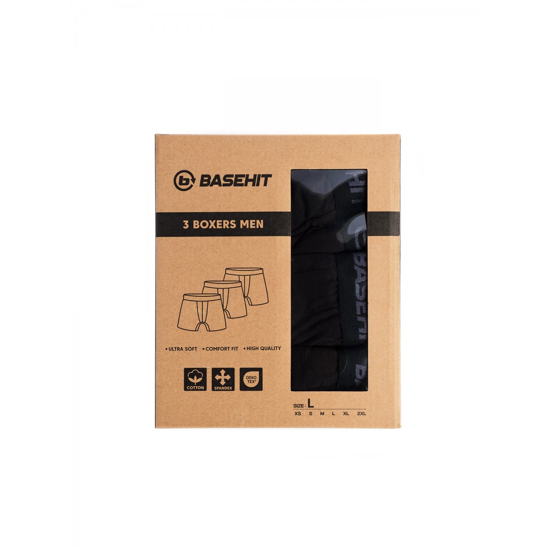 BASEHIT 242.BM06.07-BLACK Μαύρο