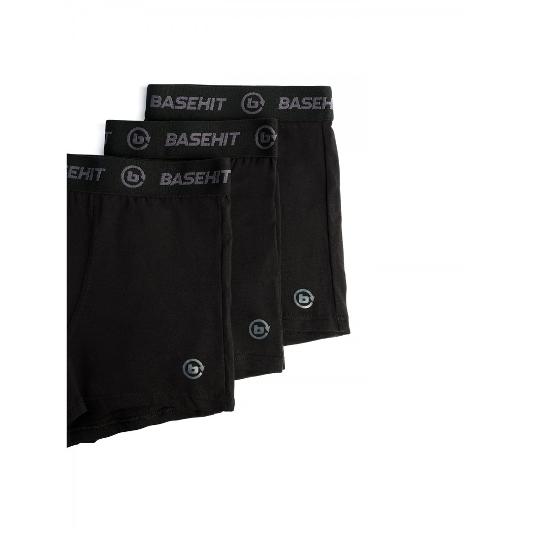 BASEHIT 242.BM06.07-BLACK Μαύρο