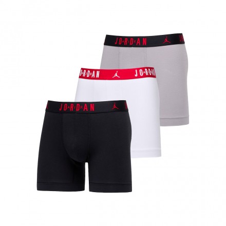 JORDAN JHM FLIGHT COTTON CORE 3PK BB JM0622-F66 White-Black