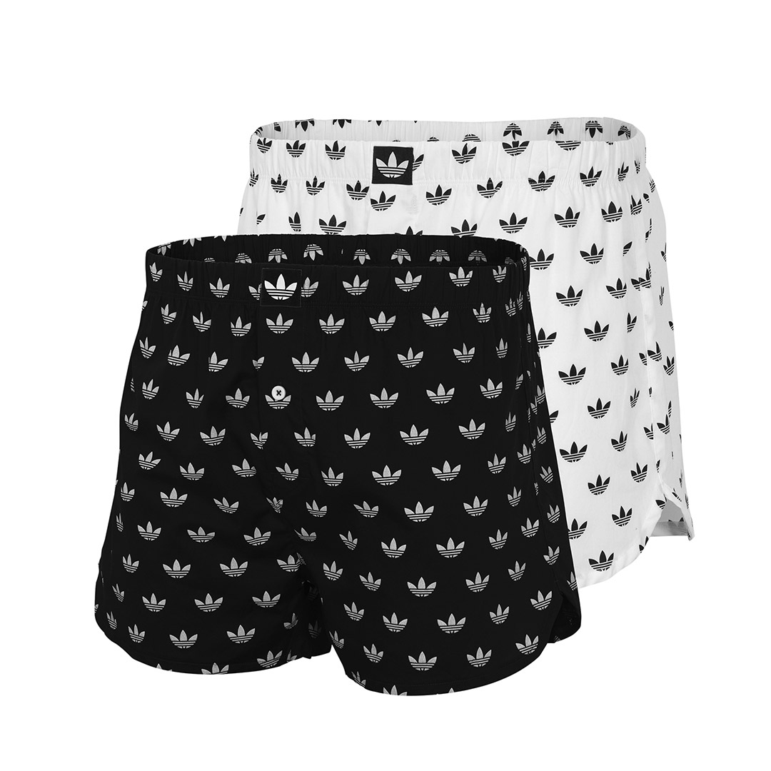 adidas Originals COMFORT CORE COTTON ICON WOVEN BOXER 2PK 4AR007-902 Πολύχρωμο