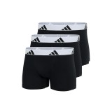 adidas ACTIVE FLEX COTTON BOXER 3PK 4AM002-006 Μαυρο Εικόνα 1