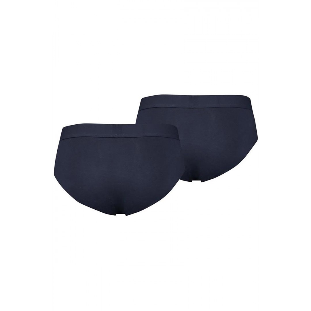 LEVI'S MEN SOLID BASIC BRIEF 2P 37149-0818-NAVY Μπλε