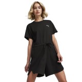 PUMA HER SHORT JUMPSUIT 677891-01 Black Image 
