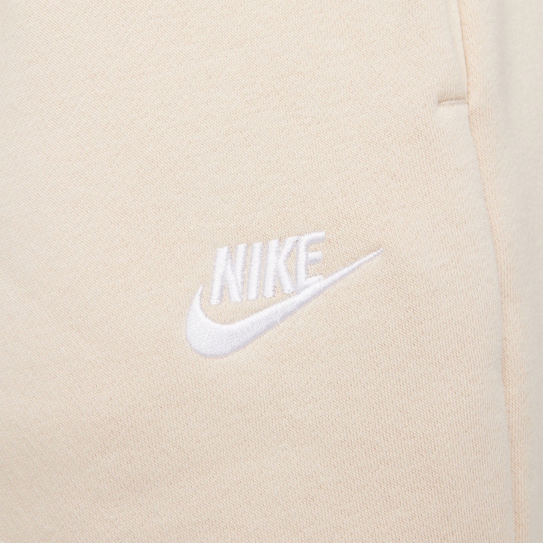 NIKE W NSW CLUB FLC MR OS PANT DQ5800-126 Μπέζ