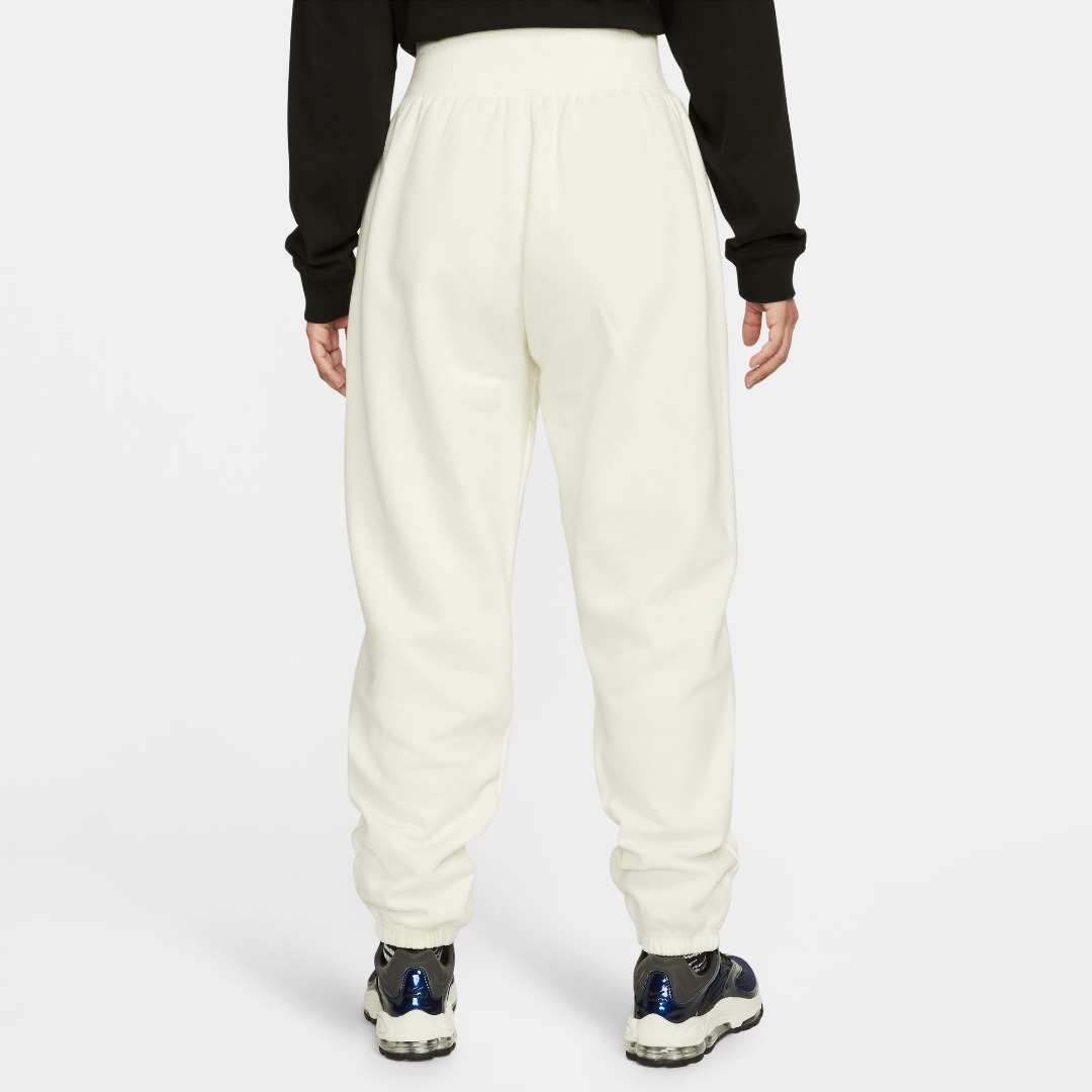 NIKE W NSW PHNX FLC HR OS PANT DQ5887-133 Εκρού