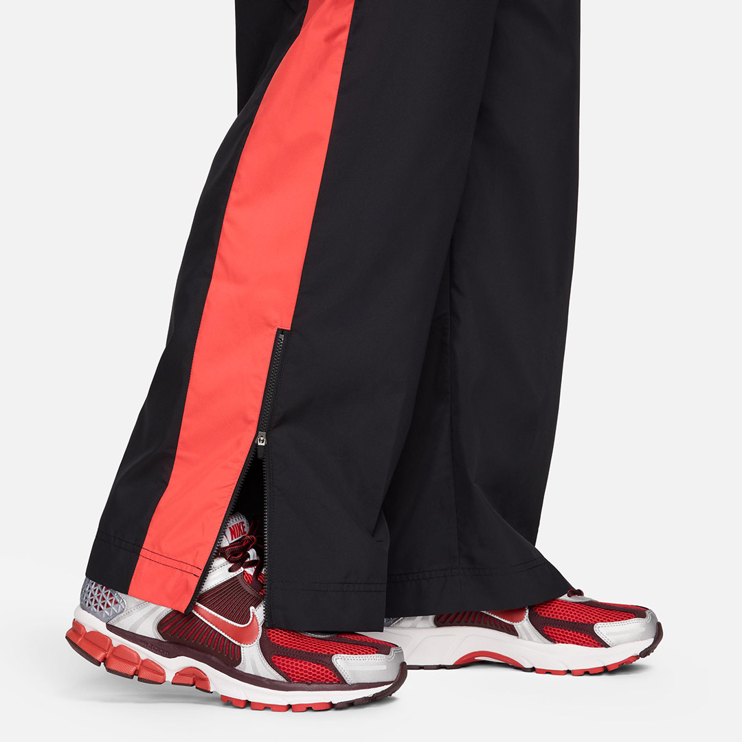 NIKE W NSW WVN OS PANT HR SW HF5957-010 Μαύρο