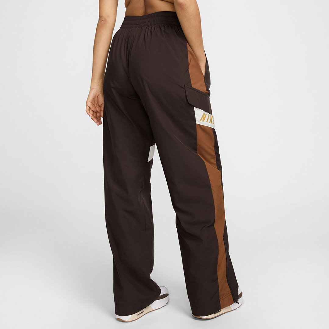 NIKE W NSW WVN OS PANT HR SW HF5957-220 Καφέ