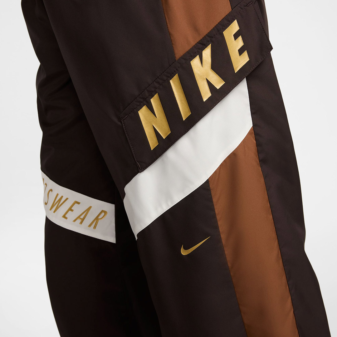 NIKE W NSW WVN OS PANT HR SW HF5957-220 Καφέ