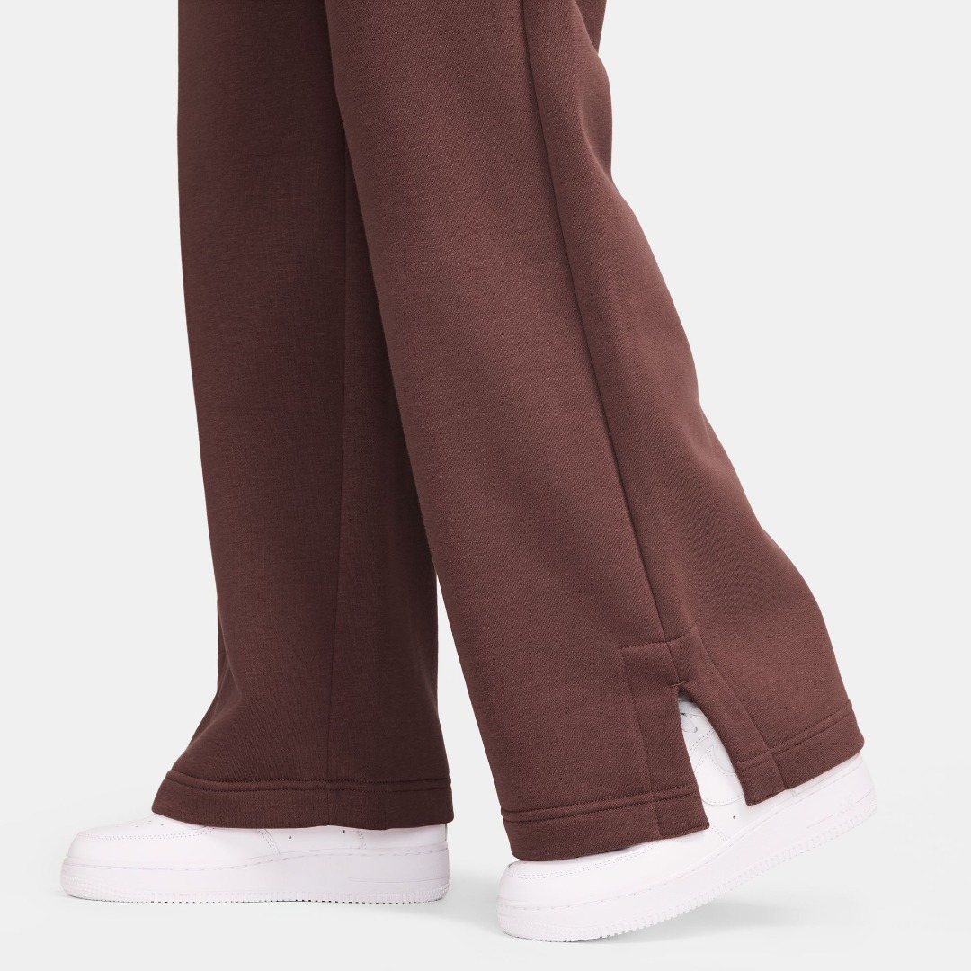 NIKE W NSW PHNX FLC HR LOGO PNT WDE FV7684-218 Καφέ