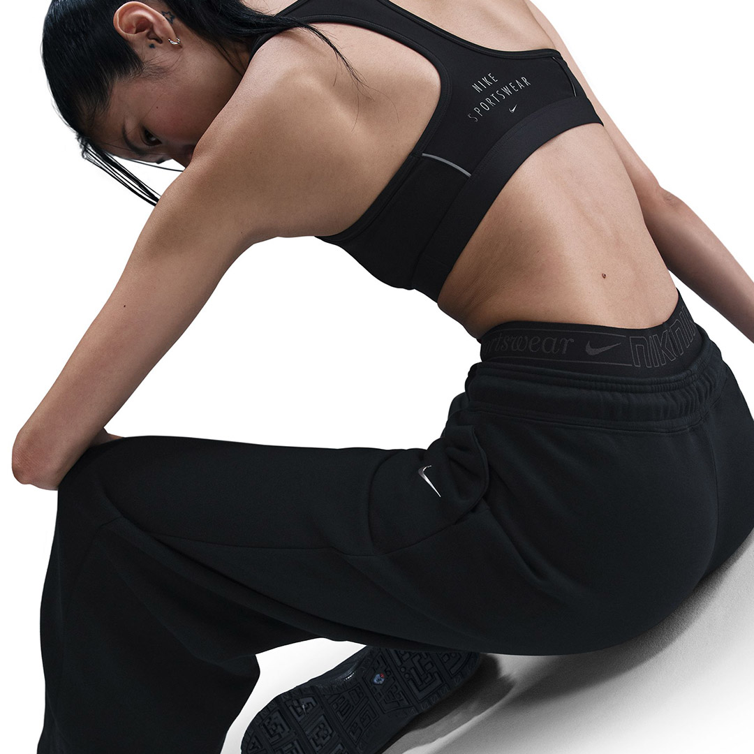 NIKE W NSW PHNX FLC PANT GLS HV6522-010 Black