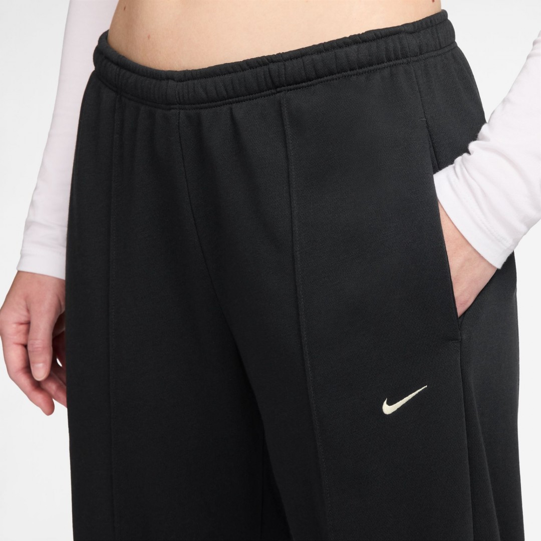 NIKE W NSW CHLL FT JGGR PANT IF0232-010 Μαύρο