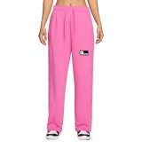 NIKE W NK DF FLC TEARAWAY PANT IB3560-675 Ροζ Εικόνα 