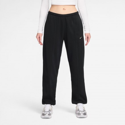 NIKE W NSW CHLL FT JGGR PANT IF0232-010 Μαύρο