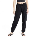 NIKE W NSW CLUB FLC MR PANT CARGO DQ5196-010 Μαύρο Εικόνα 