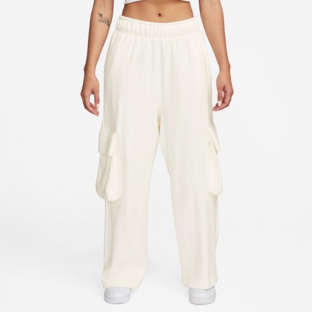 NIKE W NSW DANCE OH FLC PANT FV7512-133 Εκρού