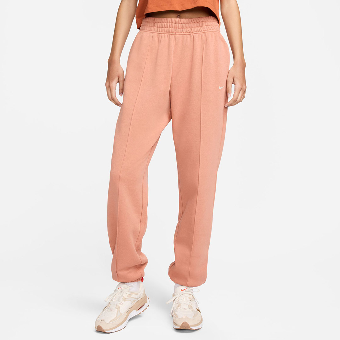 NIKE W NSW FLC PANT GLS FZ4632-212 Καφέ