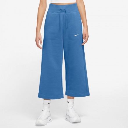 NIKE W NSW PHNX FLC HR CROP SWTP FB8313-402 Σιελ