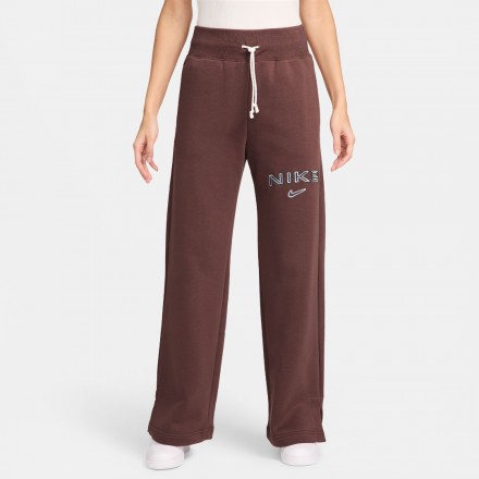 NIKE W NSW PHNX FLC HR LOGO PNT WDE FV7684-218 Καφέ