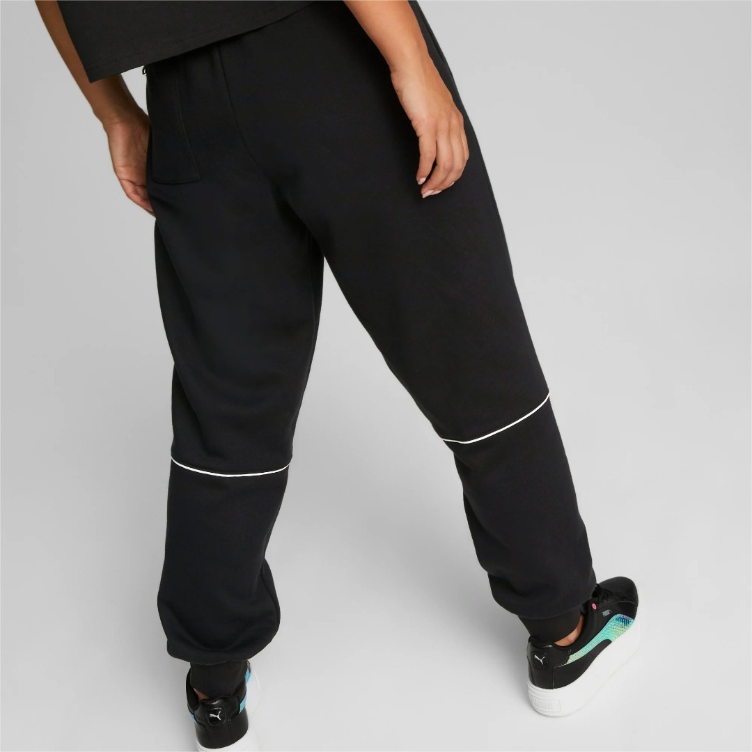 PUMA POWER SAFARI HIGH-WAIST PANTS FL CL 671755-01 Μαύρο