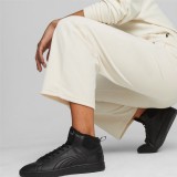 PUMA ESS ELEVATED VELOUR STRAIGHT PANTS 675993-89 Εκρού Εικόνα 2