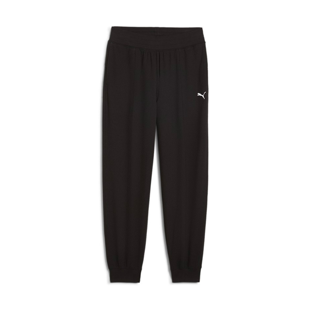 PUMA HER HIGH-WAIST PANTS CL 681634-01 Μαύρο