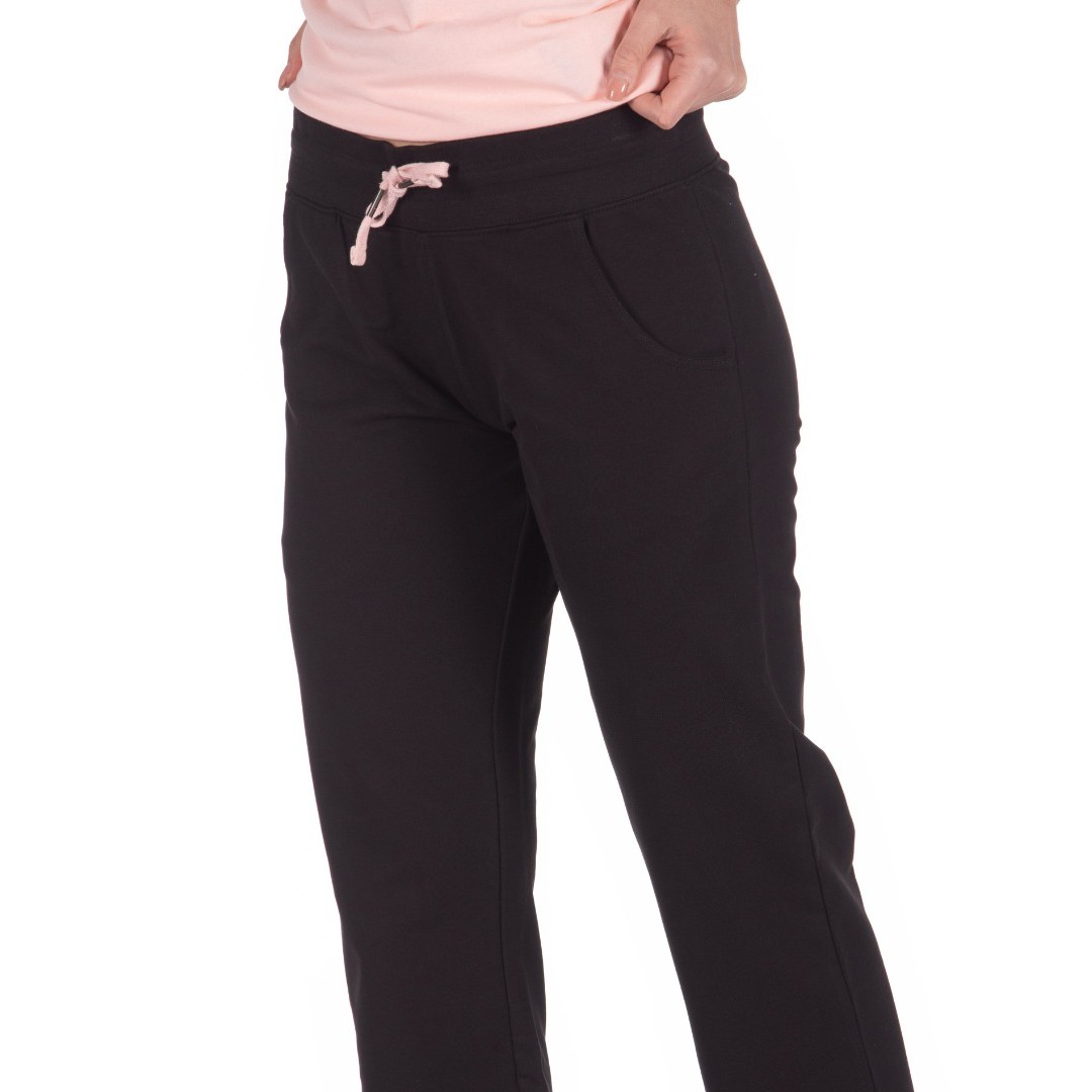 DISTRICT75 WOMEN'S SWEATPANTS 120WPA-755-071 Black