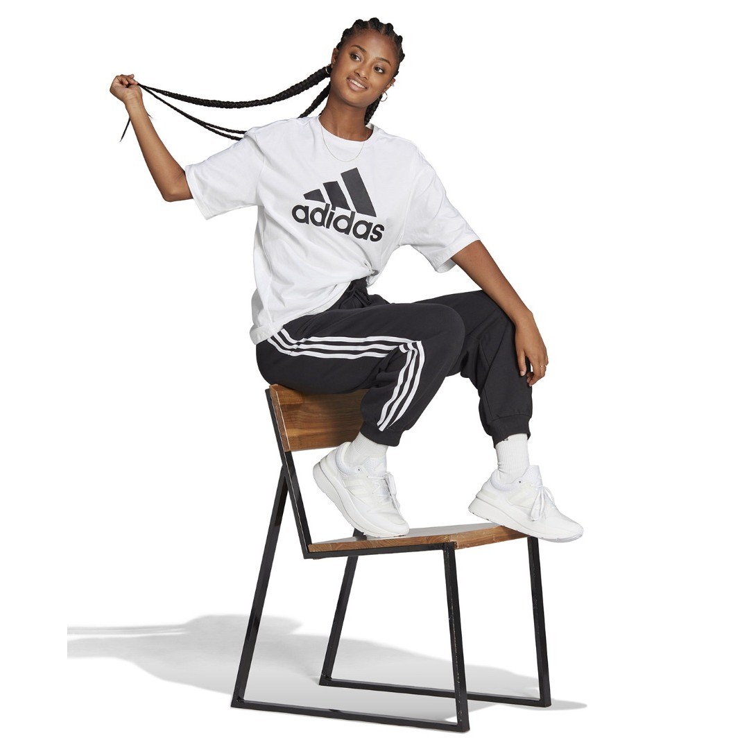 adidas Sportswear W 3S FT LS PT HA4375 Μαύρο