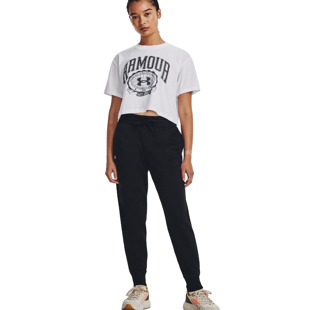 UNDER ARMOUR RIVAL JOGGER 1379438-001 Μαύρο