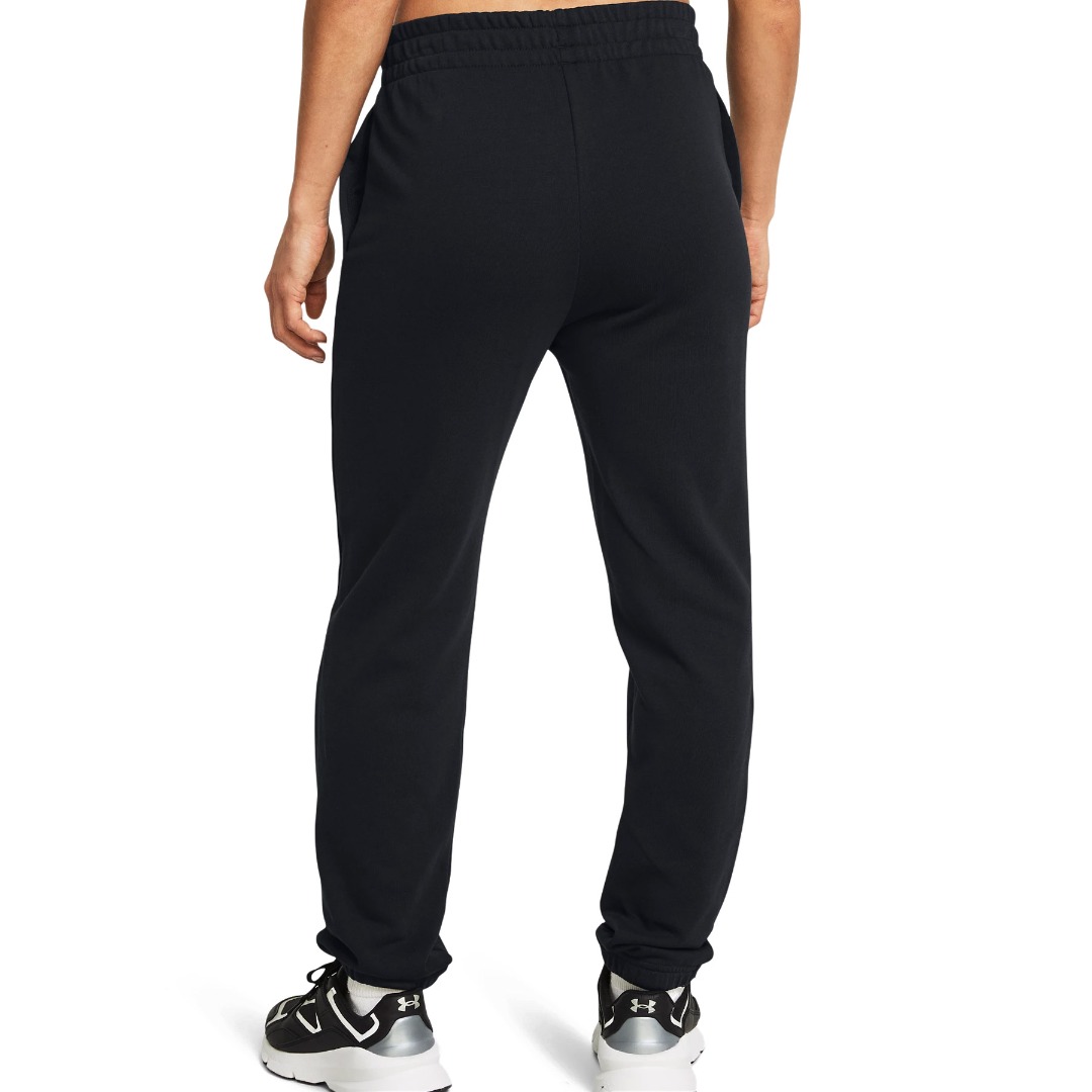 UNDER ARMOUR RIVAL TERRY JOGGER 1382735-001 Μαύρο