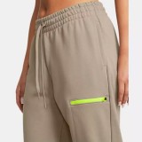 UNDER ARMOUR PJT RCK Q1 HW TERRY PANT 1383305-203 Μπέζ Εικόνα 1