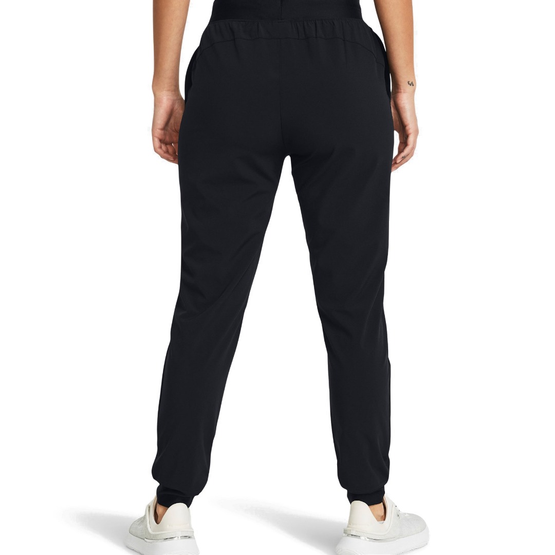 UNDER ARMOUR HIGH RISE WVN PNT 1382727-001 Μαύρο